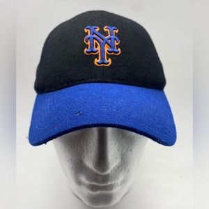 Nike New York Mets hat Cap Adjustable black orange blue